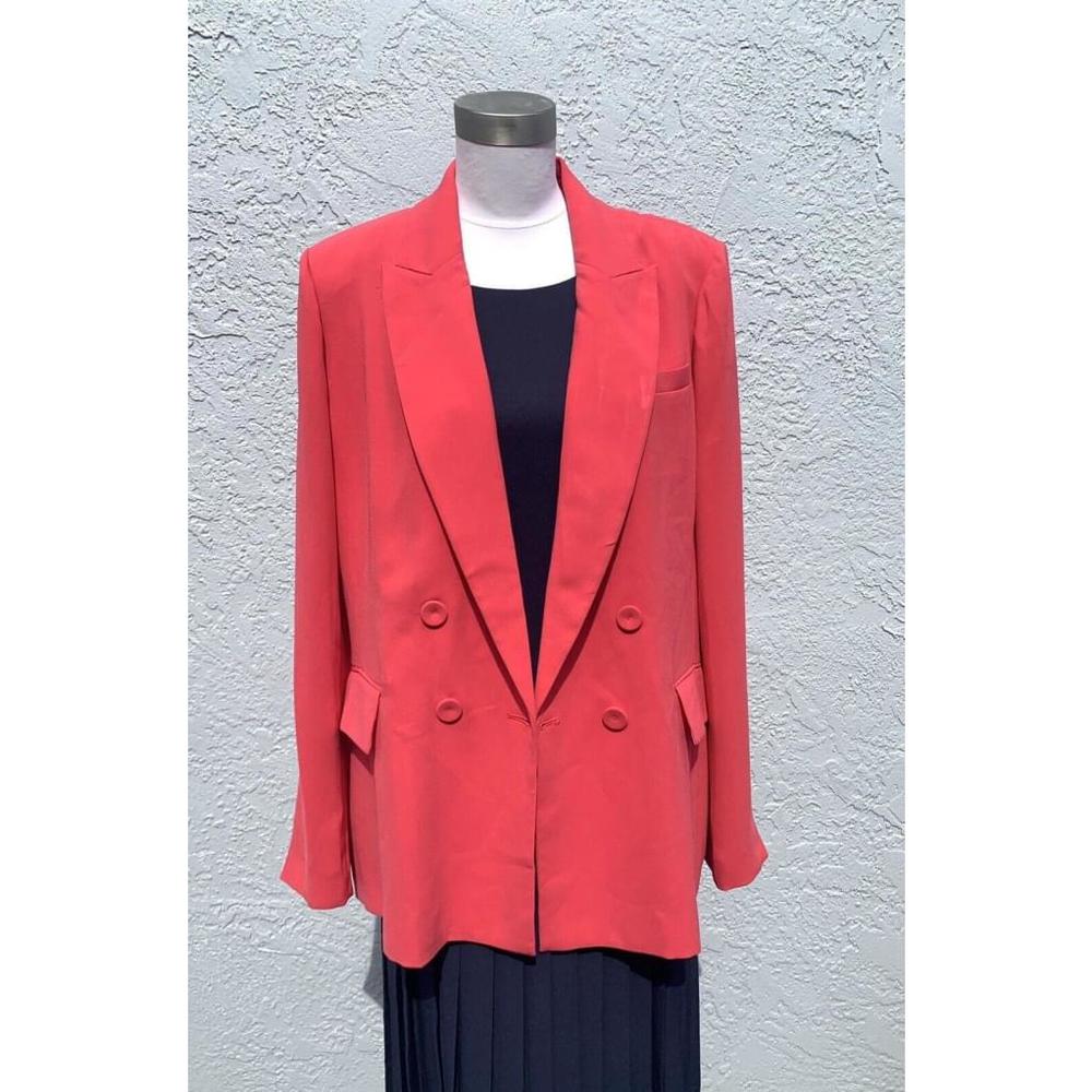 NWT Diane Von Furstenberg Pink Gloria Jacket, Size 12